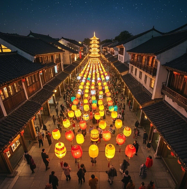 新春文旅季花灯安装与调试方案