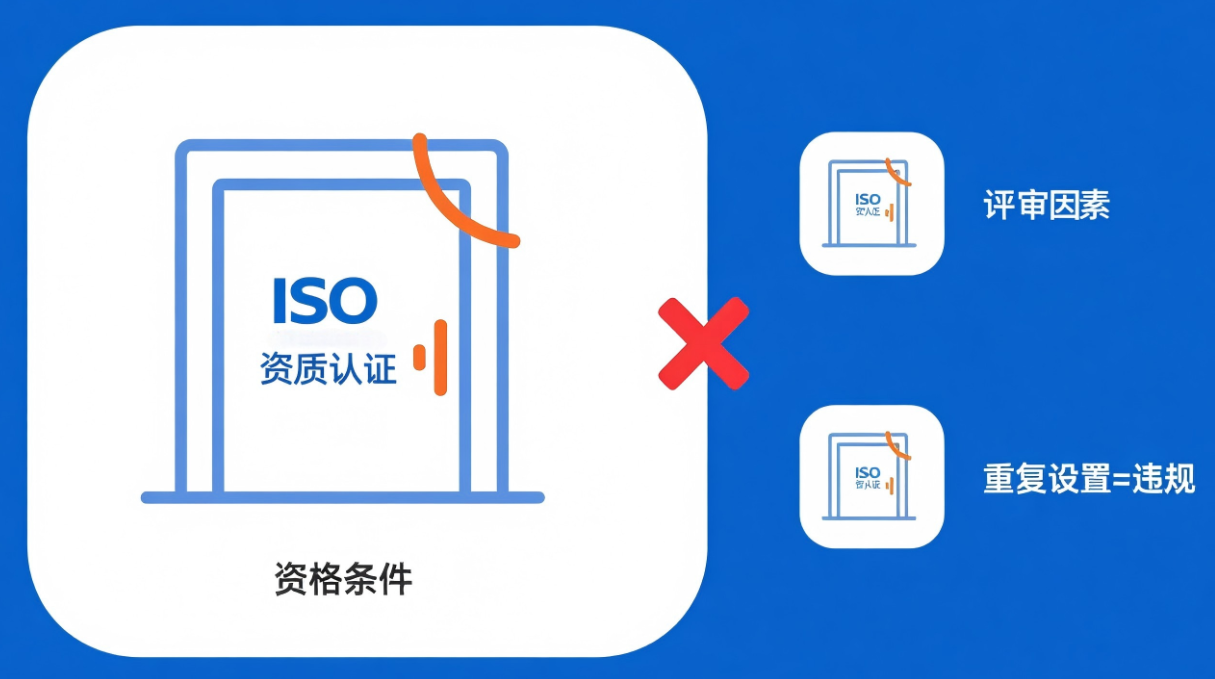 资格条件可以作为评审因素吗？政府采购/项目招标常见疑问解答