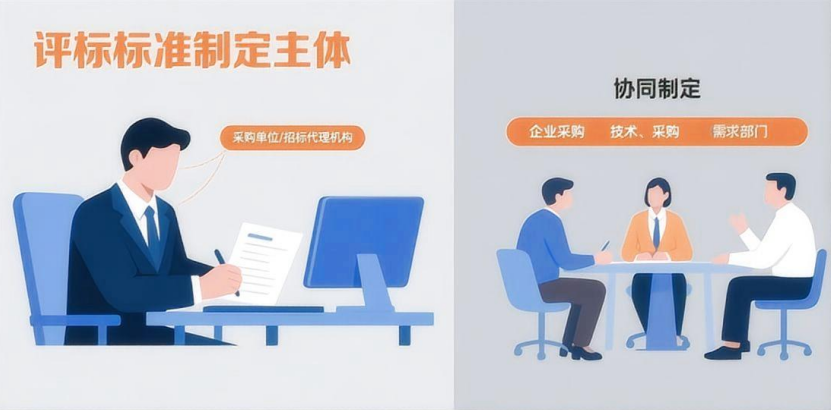 谁负责制定评标标准？法律依据及原则
