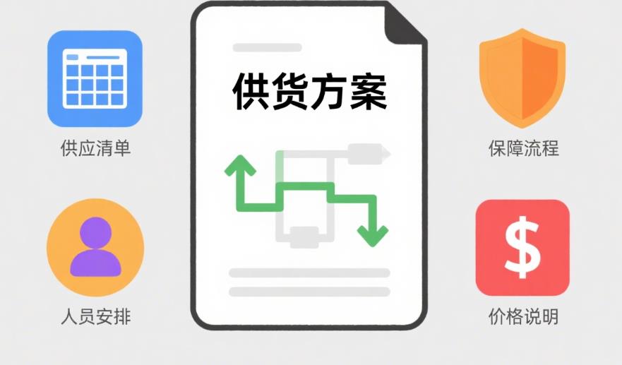供货方案怎么写才过关？从避坑到加分，实操指南来了