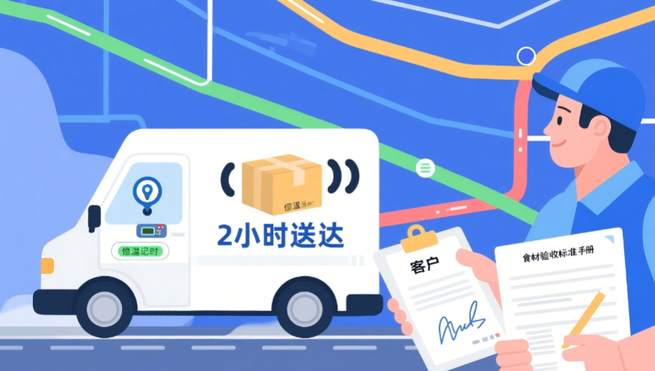 餐饮食材配送标书制作：含供应链保障+应急方案